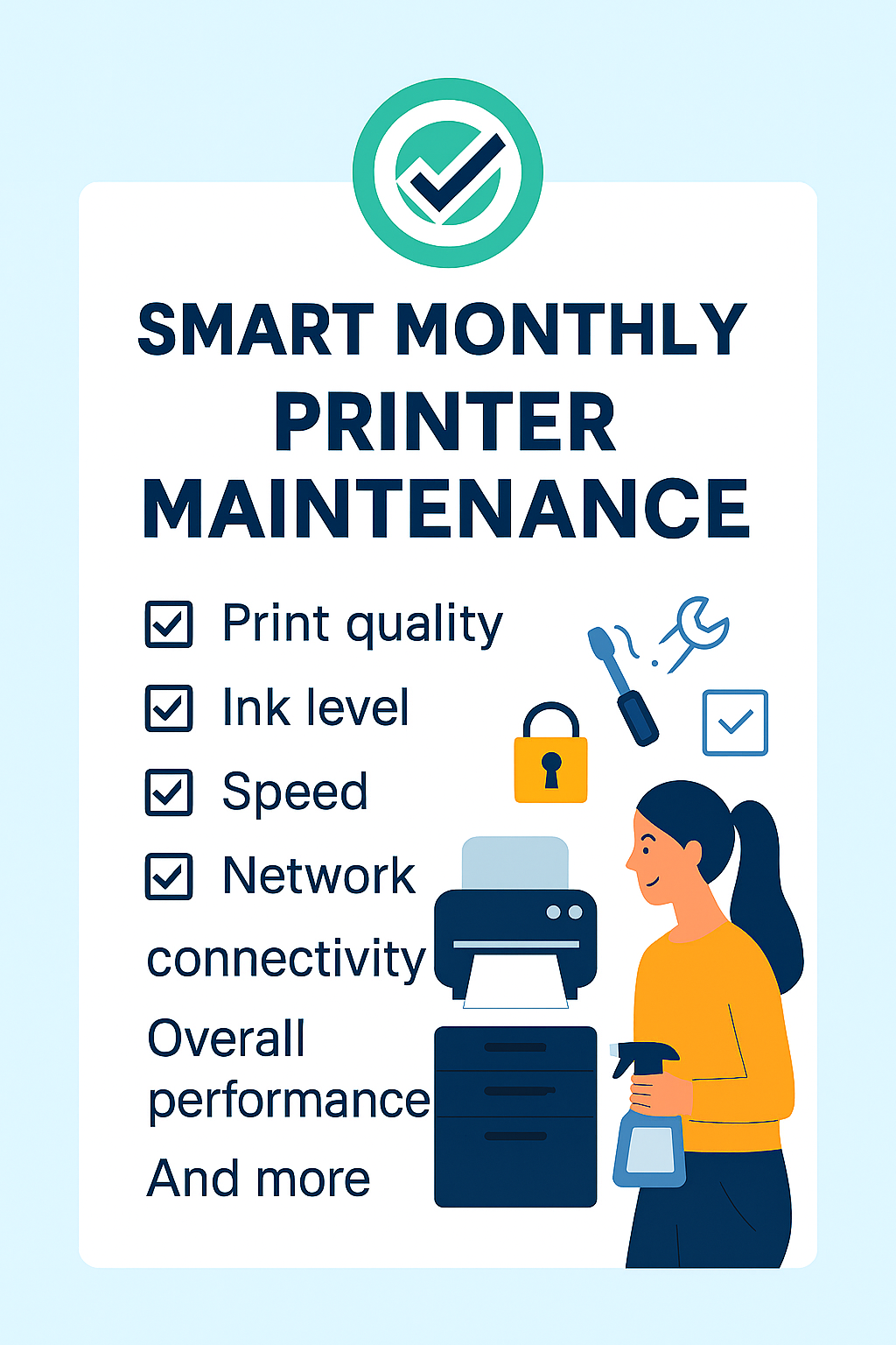 افزایش عمر پرینتر اداری