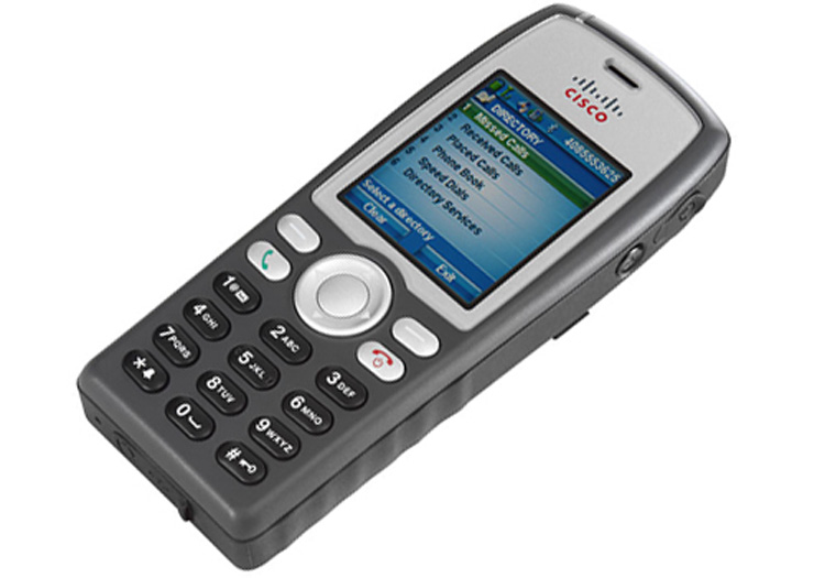 نمای بغل Cisco Unified Wireless IP Phone 7925G 