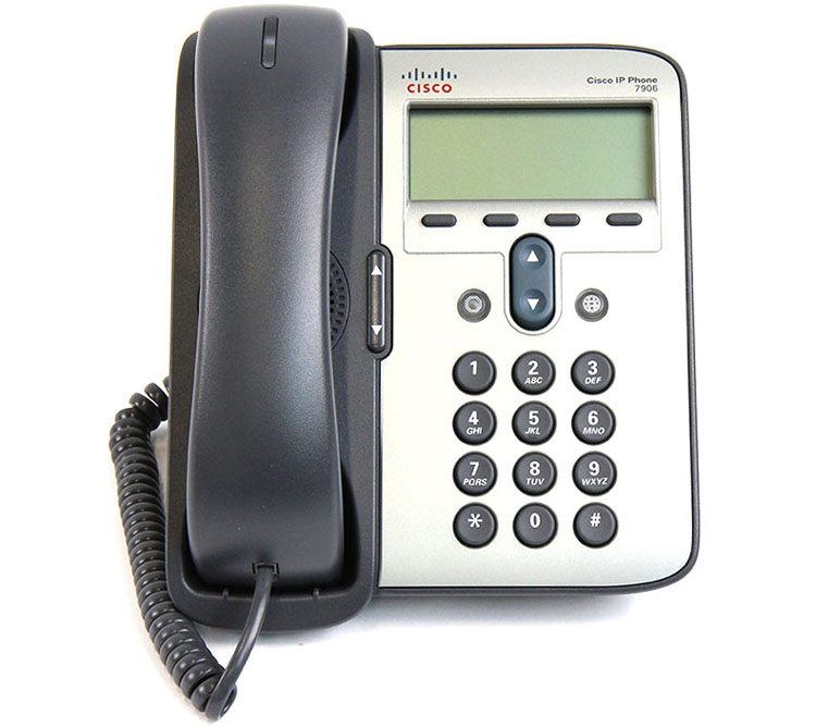 نمای روبرو Cisco 7906G IP Phone