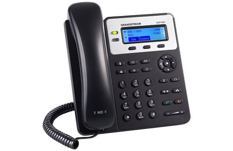 نمای روبرو از بغل Grandstream GXP1625 1