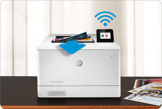 HP LaserJet Pro M454dw Color LaserJet Printer