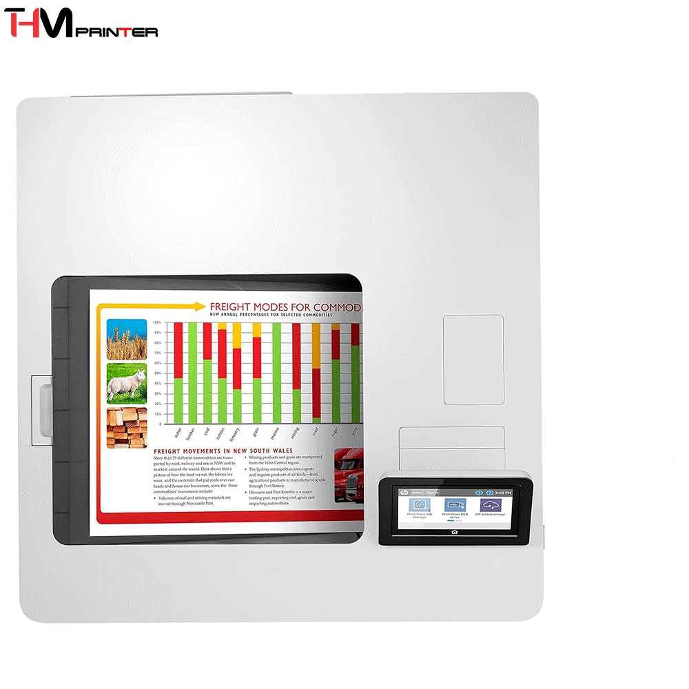 54334 پرینتر لیزری رنگی تک کاره مدل HP LaserJet Enterprise M555dn