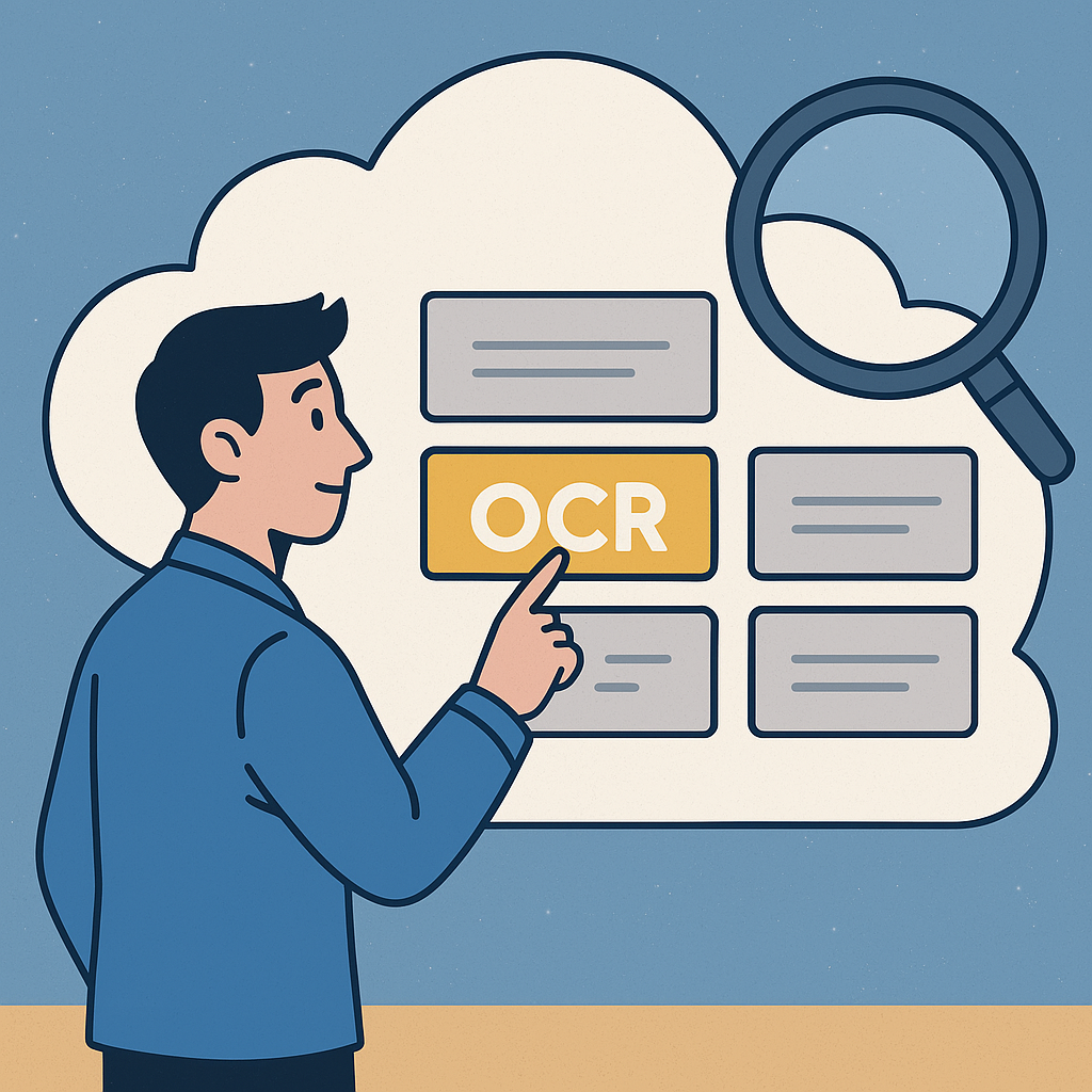 انتخاب سرویس OCR ابری