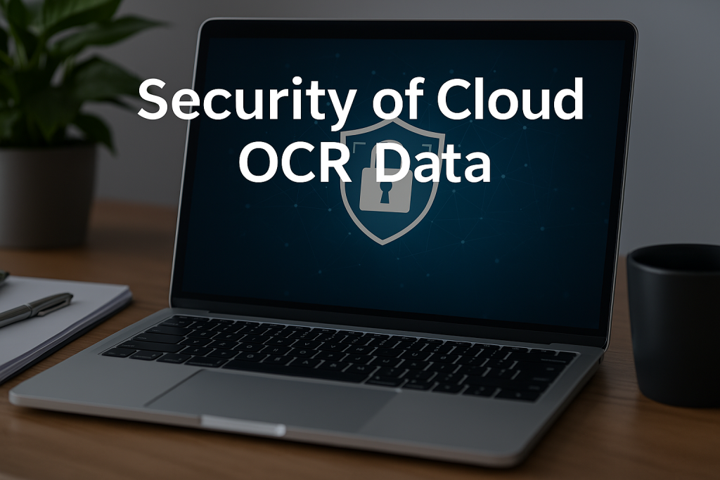 امنیت دادهها در OCR ابری