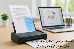 اسکنر اداری برای دفتر کوچک