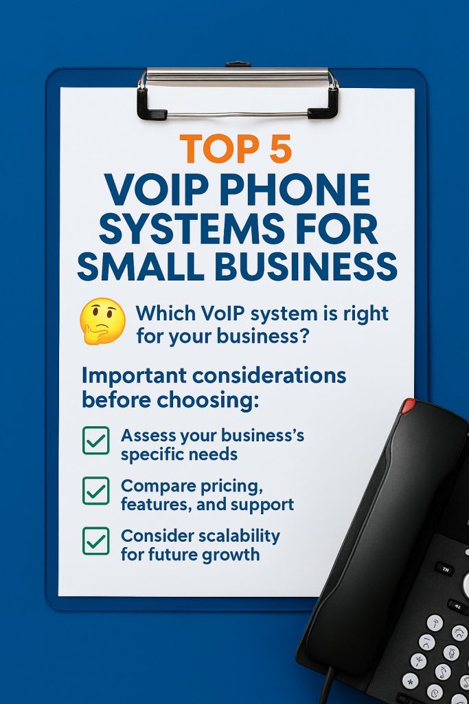 بهترین سیستم VoIP برای کسب‌وکارهای کوچک